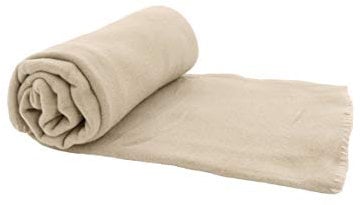 CB Home & Style Fleecedecke Uni 130 x 170 cm Sand