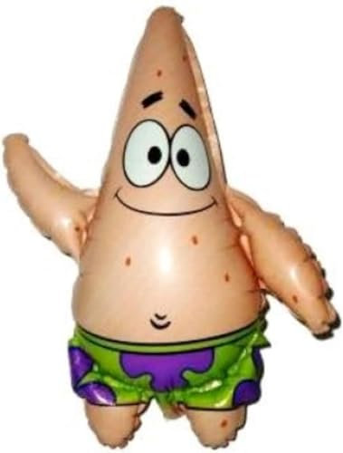 Patrick Super Shape Folienballon für Helium groß 24- 60cm