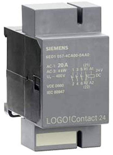 SIEMENS 6ED1057-4CA00-0AA0 MODULE, LOGO!, CONTACT, 24V