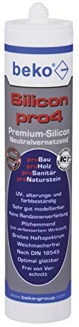 Beko Silicon pro4 Premium 310 ml betongrau 224 05