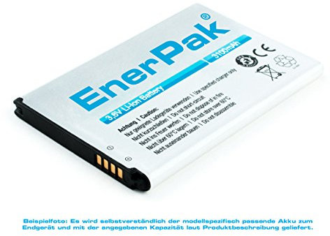 EnerPak® Lithium Ionen Akku 900 mAh kompatibel mit Siemens Gigaset SL565
