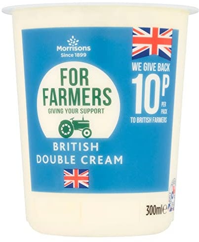 Morrisons Double Cream, 300ml