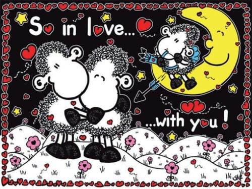 Ravensburger - Sheepworld - So in Love with You, 1000 Teile Puzzles
