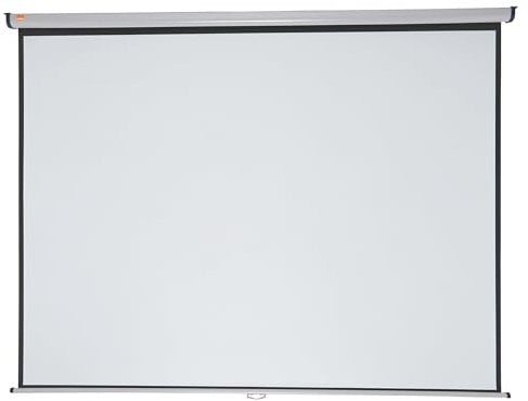 Nobo 1902391W Wall Projection Screen- Home Theatre/Sports/Cinema (1500x1040mm), White