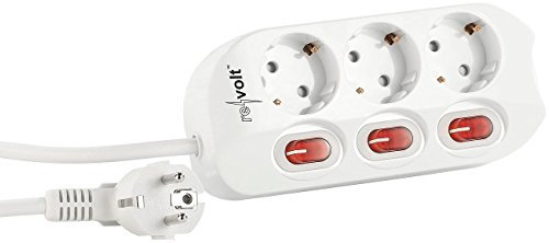 Multiprise avec interrupteurs 3 prises [Revolt]