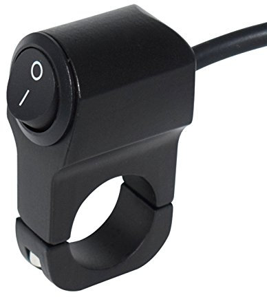 Aluminum Alloy Motorcycle Handlebar Mount ON Off Switch DC 12V Kill Switch For Motorbike Fog Lamp Head Light Electrical System