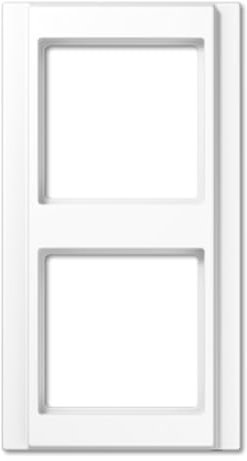 Jung A 582 WW Rahmen 2fach A 500 alpinweiß