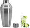 Westmark Cocktailshaker mit integriertem Sieb und Deckel, Füllvolumen: 0,5 Liter, Rostfreier Edelstahl, Silber/Gebürstet, 62812260
