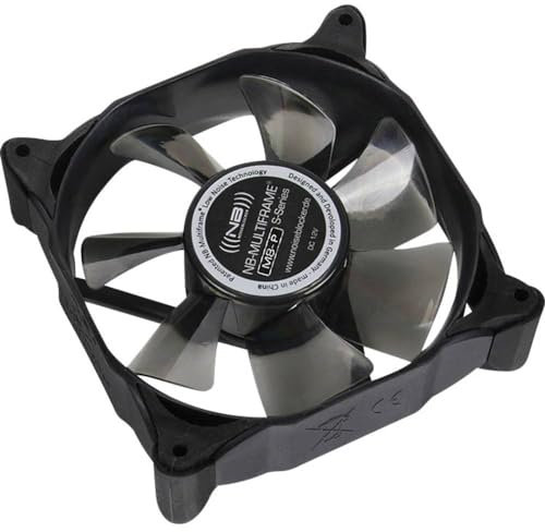 Noiseblocker MultiFrame M8-P Boitier PC Ventilateur 8 cm Noir