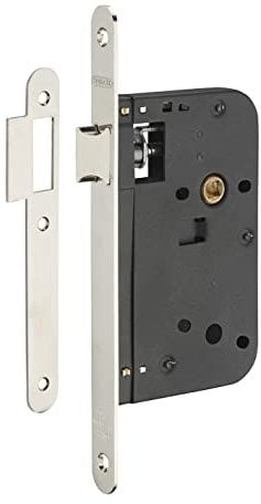 THIRARD - Boîtier de Serrure en Applique Beluga - 3 Points - Pour Porte d’Entrée Droite - Fouillot - Sécurité Renforcée et Installation Facile - Axe 45 mm - Blanc