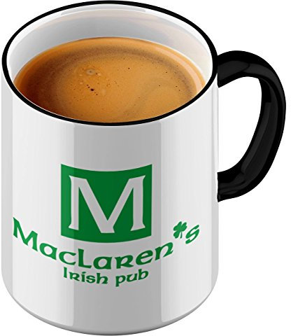 Funtasstic Tasse MacLarens Irish Pub - Kaffeepott Kaffeebecher by StyloTex