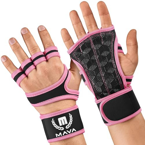 Mava Gewichtheber-Handschuhe mit Handgelenkstütze – Trainingshandschuhe für Training, Klimmzüge, Calisthenics & Fitness – Für Männer & Frauen