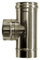 T 90 tuyau de fumée DN 80 tuyau de fumée acier inoxydable 316