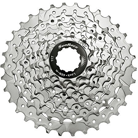 Sturmey-Archer Unisex – Erwachsene Sunrace Kassette, Nickel, Einheitsgröße