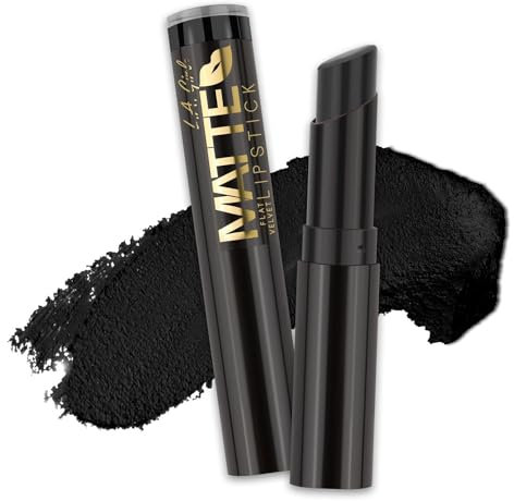 L.A. GIRL Matte Flat Velvet Lipstick - Raven