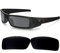 Galaxie Remplacement pour Oakley Gascan Iridium Couleur Noir Polarisé, Noir, regular