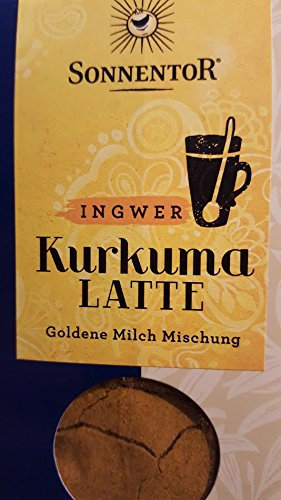 Sonnentor BIO goldene Milch Mischung Kurkuma Latte Ingwer 3x 60g Sparpack