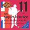 Rotosound SB Super Bronze Piano-String guitare acoustique Phosphor Bronze Set Light 11-52 SB11