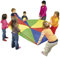 Eduplay Schwungtuch, 600 cm