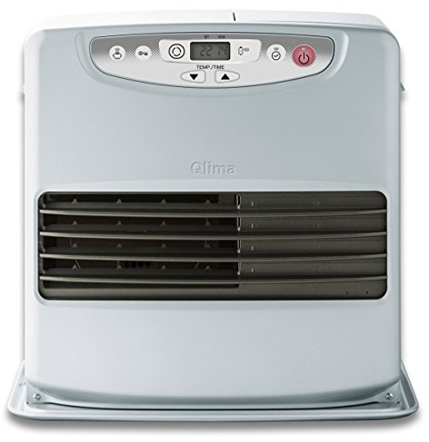 Qlima Petroleumofen SRE8040C. Elektronisch gesteuerter Laserofen, Heizung Wärme Ofen inkl. Pumpe! Heizstrahler Kaminofen Gasheizung Kamin Ölofen