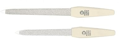 Dovo Solingen - Nagelfeile 1600.13, Saphir, Perlmutt, Weiß, 13 cm, Extra Fein