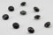 Oblique Unique Dekosteine Diamanten 100 Stück Acryl Tischdekoration (Schwarz)