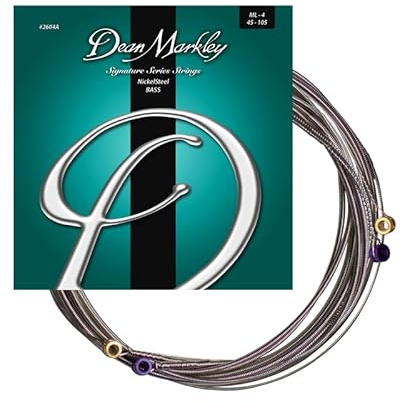 Dean Markley 045-105 - Corde per basso in acciaio al nichel leggero 2604A-ML