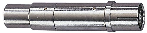 Electrovision 3 Db In-Line Attenuator. Coaxial Line Plug To Coaxial Line Socket Nickel