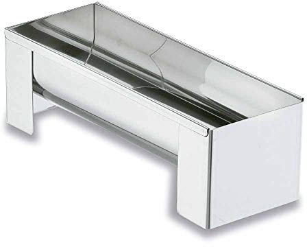Lacor 68002 - Molde 1/2 caña, desmontable, redondo, 50 cm, inoxidable