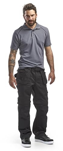 Blaklader 15381860 Zip-Off-Hose, Schwarz, grootte C60