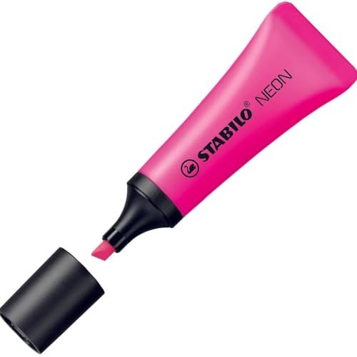 STABILO - Textmarker - NEON - Einzelstift - magenta