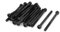 Sourcingmap M4 x 50mm 12.9 Alloy Steel Hex Socket Head Cap Screws Bolt Black 20pcs