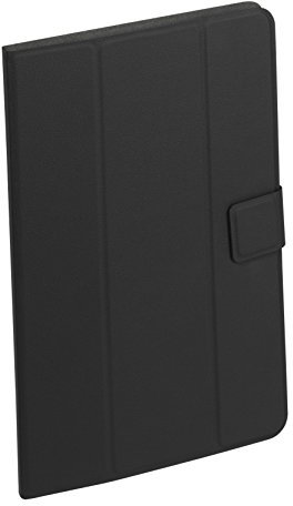 Vivanco T-UF8BL Universal Kunstleder Klapptasche (20,3 cm (8 Zoll), flach: 1 cm, für Tablet) schwarz