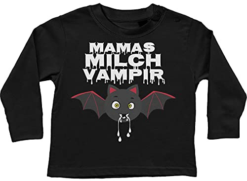 miKalino Baby Longsleeve Mamas Milch Vampir