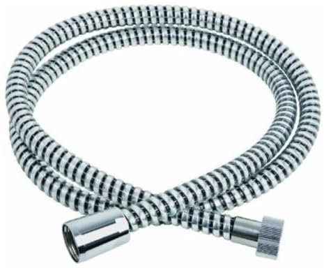 Schläfer 807690 | Brauseschlauch 200 cm Länge Kunststoff verchromt Extrem Belastbar 1/2 Zoll Anschluss Duschschlauch Ersatzschlauch für Dusche & Badewanne Metaflex duschschlauch 2.0m, Metalleffekt