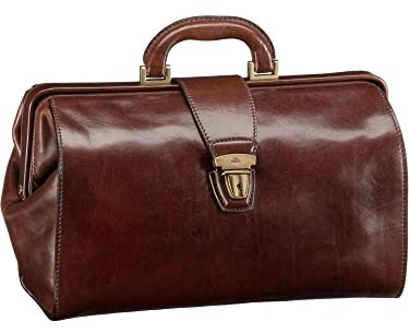 The Bridge Marrone, Borsa Medica in Pelle Bovina, 36 cm Uomo, Braun, Einheitsgre
