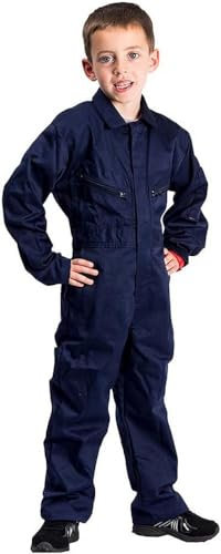 Portwest C890 - Tuta da ragazzo, modello B, 12, Militare