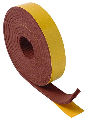 Brinox B62730M - Deslizadores Fieltro (19 mm x 2 m) Color marrón