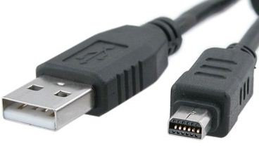Dragon Trading Replacement Data Transfer And Charging USB cable for Olympus Digital Cameras - USB Cable Model Number CB-USB5/CB-USB6 - Works with Olympus models listed below :