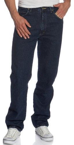 Wrangler Jeans de Ajuste clásico para Hombre Grande y Alto, Piedra Retro, 44 W/34 L