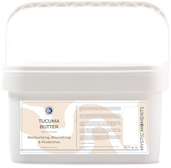 Mystic Moments | Tucuma Butter (Astrocaryum vulgare) | 5Kg | Deep Moisturising Skin & Hair Butter. Ideal for skincare and cosmetic formulations.