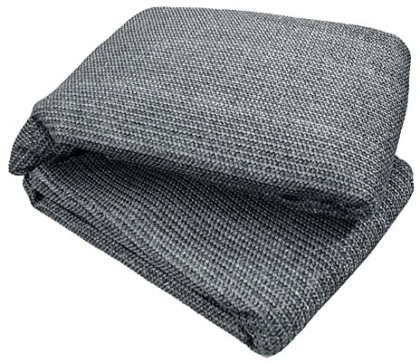 Leisurewize Supreme Breathable 2.5 x 6m Charcoal/Grey Caravan Awning Carpet Tent Groundsheet