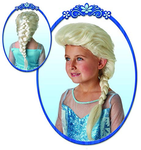Disney Die Eiskönigin Elsa & Anna Mädchen Elsa Kinderperücke - weiß -