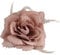 Haarspange mit rosafarbenen Rosen, große Rose, Fascinator, Blume, Haarspange, nacktes Haarzubehör, Clips, elastisch, Hochzeitshaarblume, 1 Stück