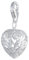 MELINA Charm Anhänger Herz. Lilie Silber 925 1801743
