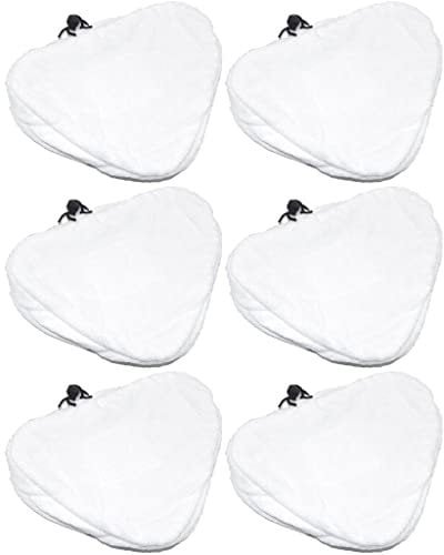 Ufixt 6 X Steam Mop Microfibre Cleaning Cloth Cover Pads Kit Fits Morphy Richards