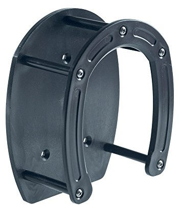 Unbekannt Trensenhalter in Hufeisenform, schwarz