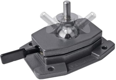 Bernstein Werkzeug Spannfix-Fuss zum festen Aufschrauben, Aufnahme Durchmesser 40 mm, Gewinde 25 mm lang, 9-262