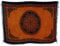 GURU SHOP Bali Sarong, Wandbehang, Wickelrock, Sarongkleid, Herren/Damen, Celtic Orange, Synthetisch, Size:One Size, 160x100 cm