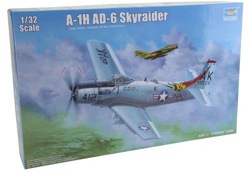 Trumpeter 02253 Modellbausatz A-1H AD-6 Skyraider, Verschieden